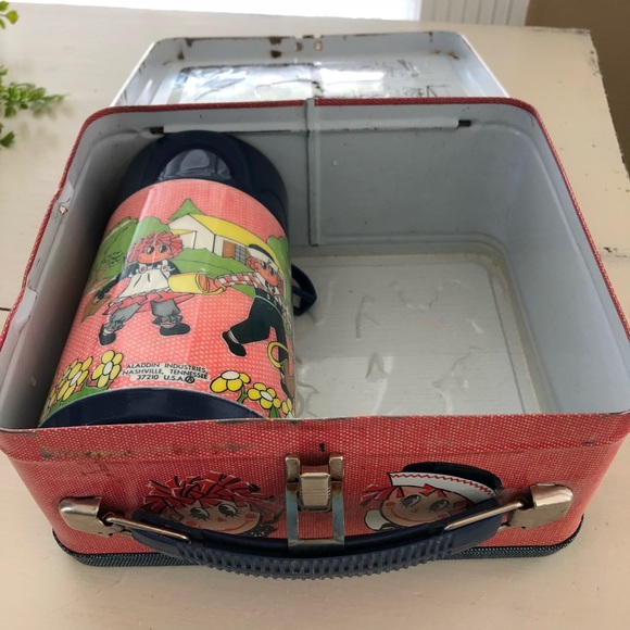 Vintage Rare Raggedy Ann & Andy lunch box 1973 - Picture 5 of 8